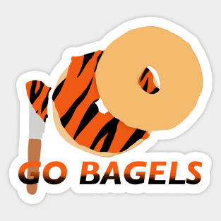 Go Bagels Sticker